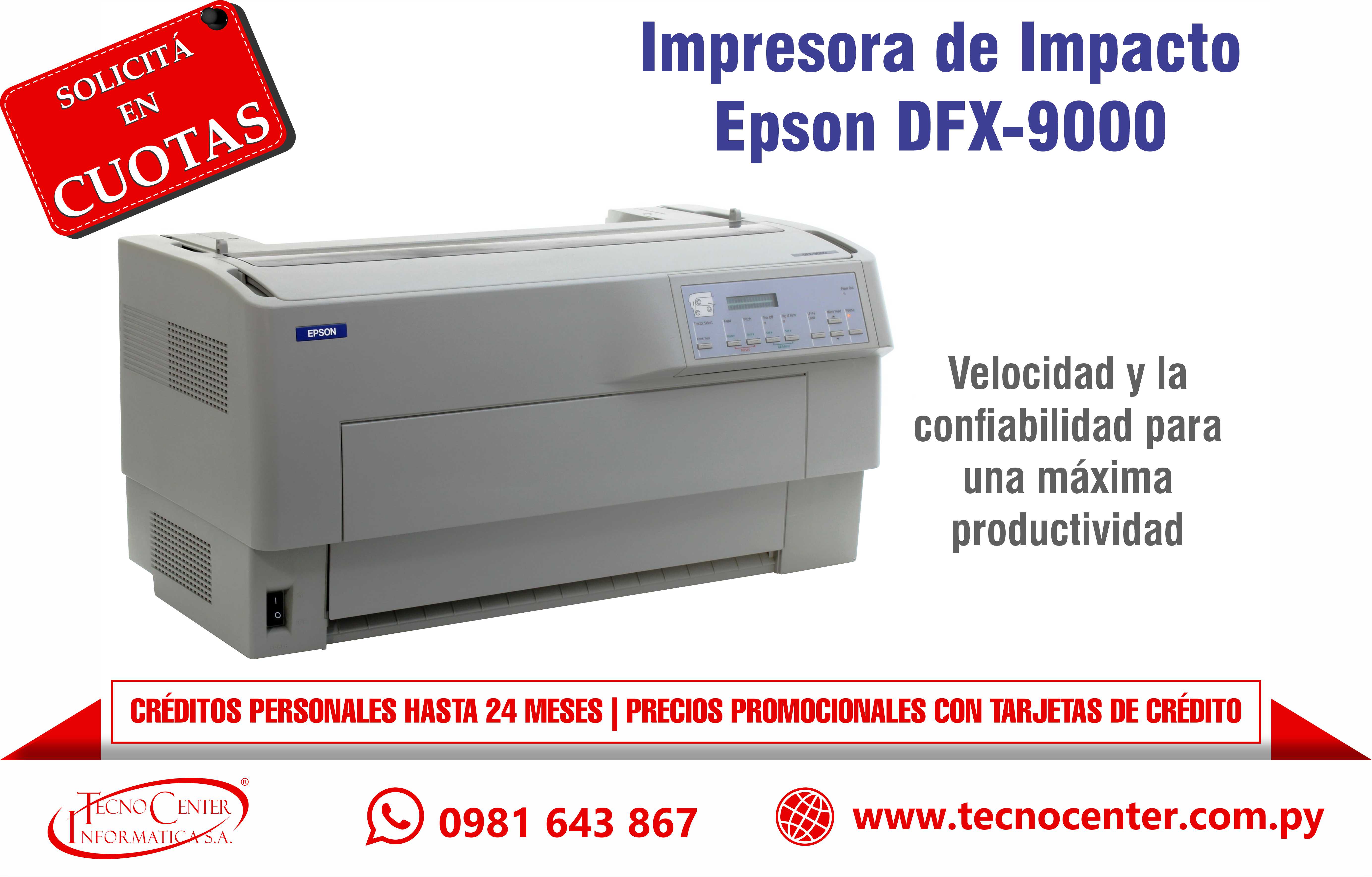Impresora Matricial de Formato ancho Epson DFX-900